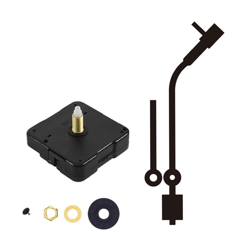 Perfect For Quiet Spaces DIY Clock Movement Silent Clock Movement Kit Silent Clock Mechanism User-Friendly Installation чёрный