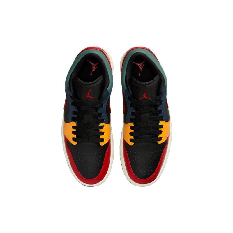 Air Jordan 1 Low Se 'Czarny Wielokolorowy' Damskie Jordan DN3739-060