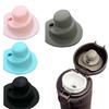 Set med 4 Silikonlockskydd Toppar Packningar För Vattenflaskor Läckagesäker Försegling Ersättning för Isolerade Muggar