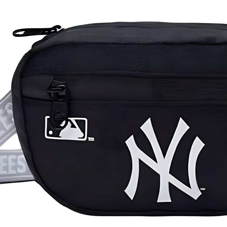 New Era × MLB Collaboration Polyester One Shoulder Crossbody Fanny Pack Small Unisex Black 60240074