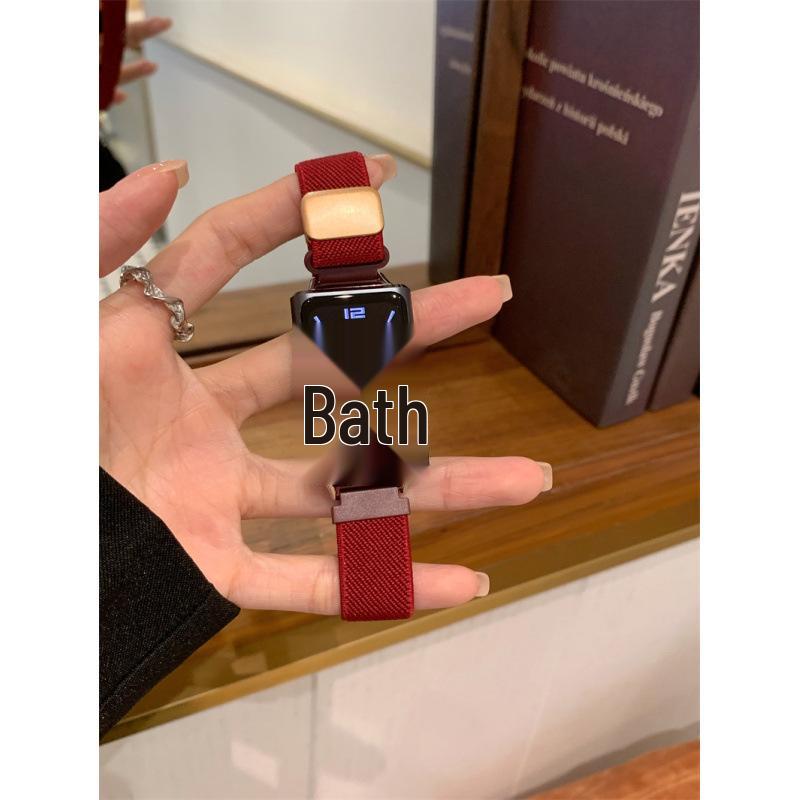 Compatible Strap for Huawei 11 Pro, GT654 Watch, Xiaomi 9, and Apple 11 with Magnetic Nylon Buckle