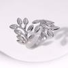 Stainless Steel Gold Color Flower Rings for Women Men Geometric Irregular Texture Opening Adjustable Finger Rings Jewelry Gifts
