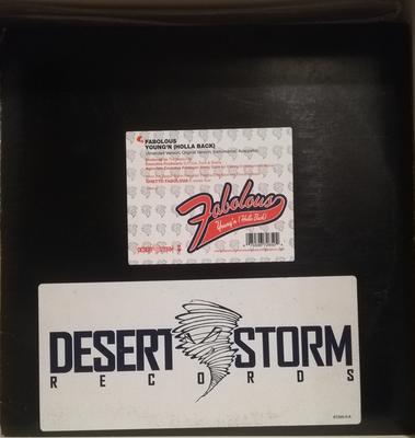 12inch Record FABOLOUS - Young'n (Holla Back) 672650 Desert Storm Re 2001 US Rap & Hip-Hop/R&B Used