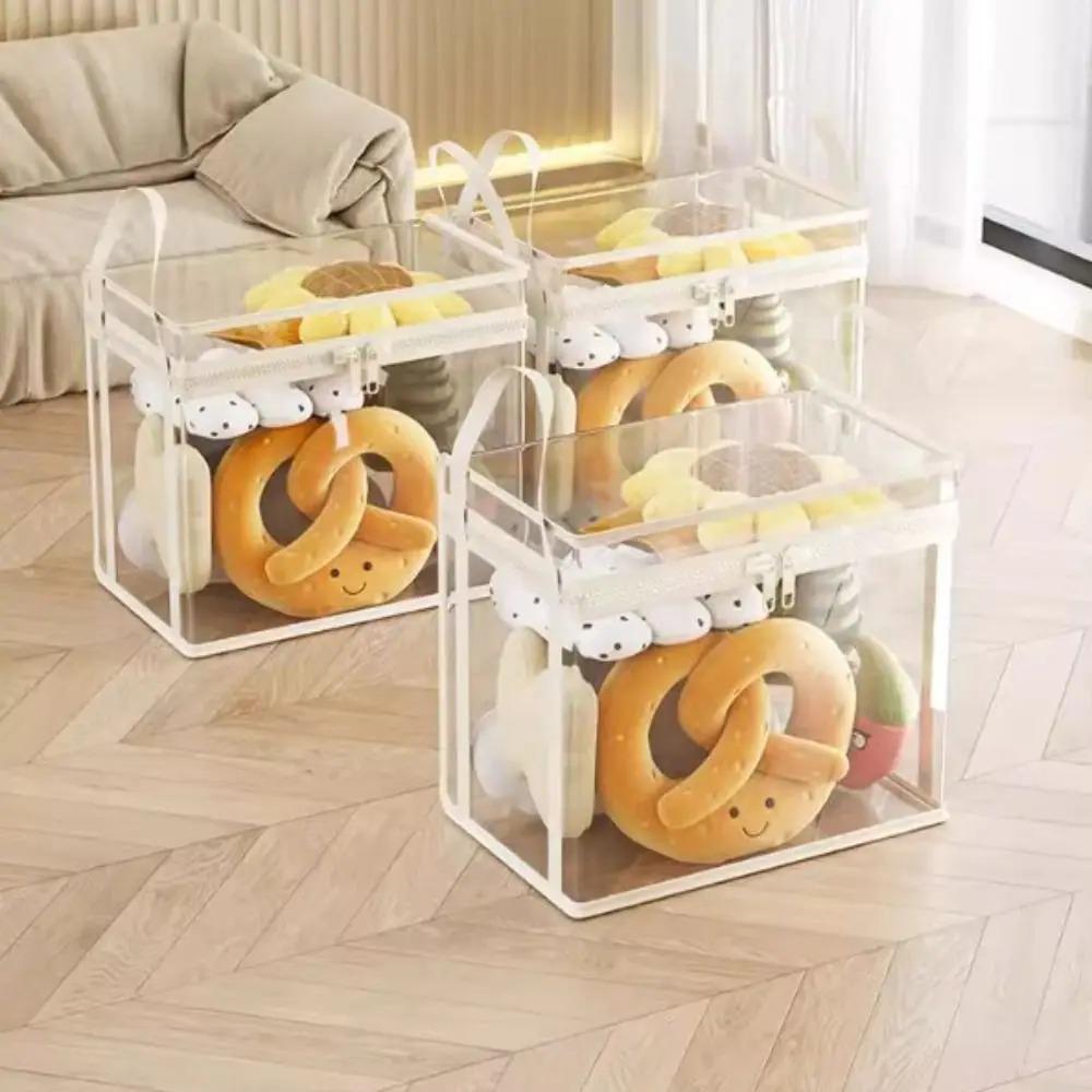 With Handle Storage Organizer Box Large Capacity Storage Case Portable Storage Bag Home Storage