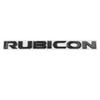 Car Metal Rubicon Trunk Fender Door Logo Badge Emblem Decals Sticker For Jeep Wrangler Unlimited TJ JK TJ YK JL XJ Accessories ALR1