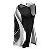 Women Shoulder Surgery Shirt Sleeveless Top with Snap Closure and Floral Print Adjustable Sleeve Design Post Operative Clothing for Recovery