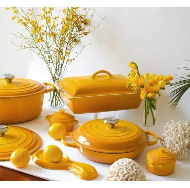 Le Creuset Signature Cast Iron Round Braiser 24 Cm Nectar 4.2 L (21177246724430)