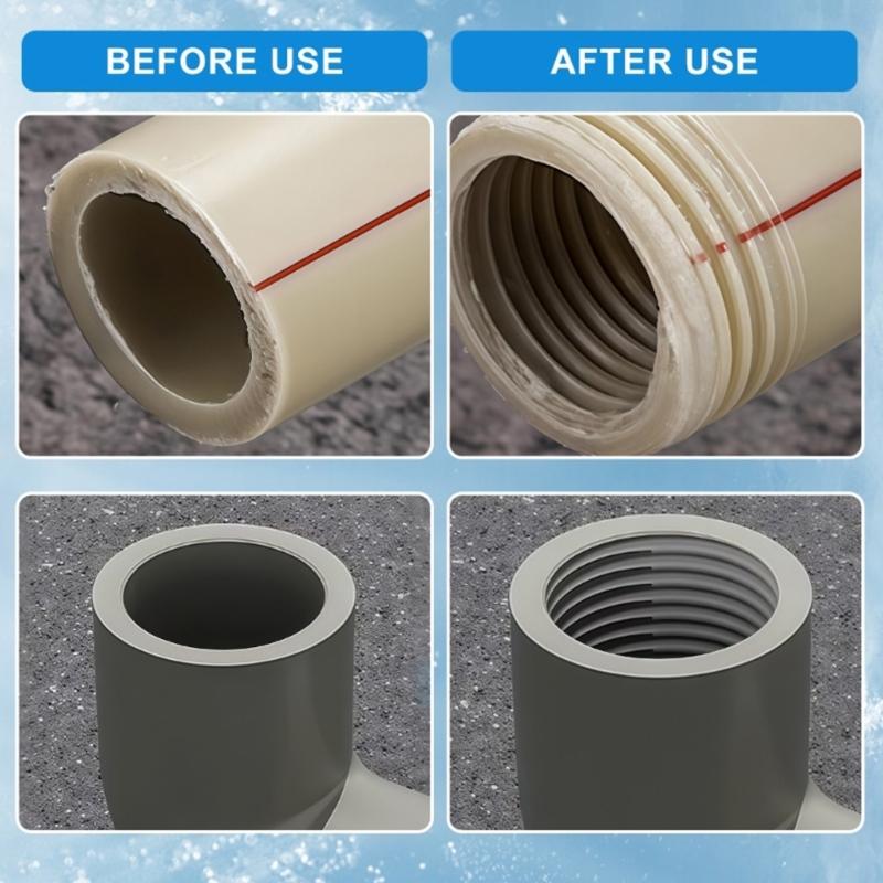 Hochfeste Gewindeschneidkluppe für 1/2 und 3/4 Zoll Rohre mit schneller Innen-/Außenumschaltung und reibungslosem Betrieb