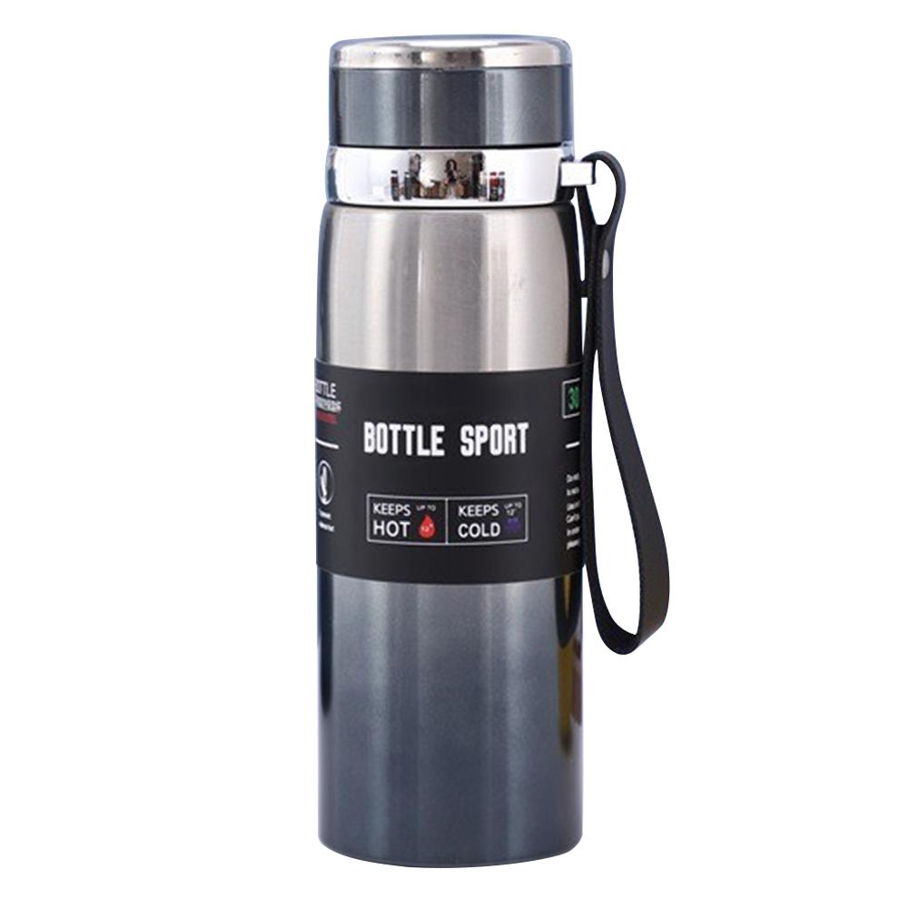 1000ML Stainless Steel Thermos Bottle Thermal Water Bottle Cold and Hot Water Bottle Thermos for Coffee Tea Vacuum Flask Car Cup