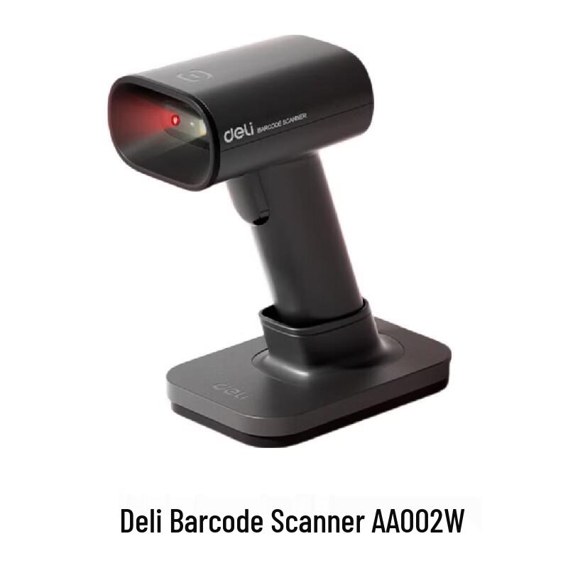 Deli Wireless 1D/2D Barcode Scanner