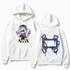 Murder Drones N Graphic Hoodie Unisex Anime Game Merch Pullover Sweatshirt Robot Character Cartoon Print Sci Fi Animation Streetwear Top