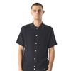 Pretty Green Mens Ribbed Regular Short-Sleeved Shirt