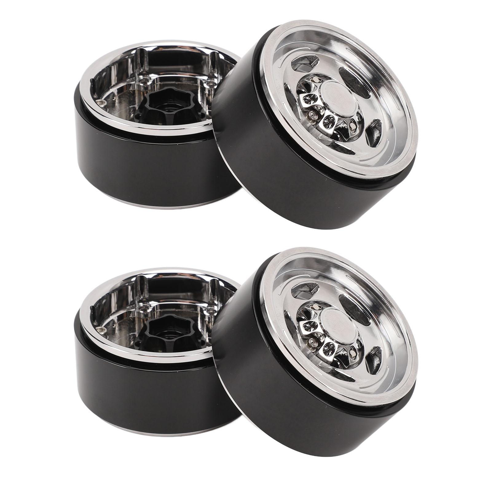 

RC Wheel Rims 5 Frame Electroplated 110 RC Car Vehicle Replacement Accessories 1.9in