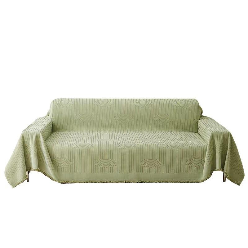 Cream Color Sofa Cover Chenille Sofa Towel Four Seasons Universal Anti-Cat's Paw Sofa Cover