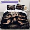 Stylish Pop Music Group Bedding 1 Duvet Cover 2 Pillowcase Without Core Without Core Bedding Set Christmas Birthday Gift