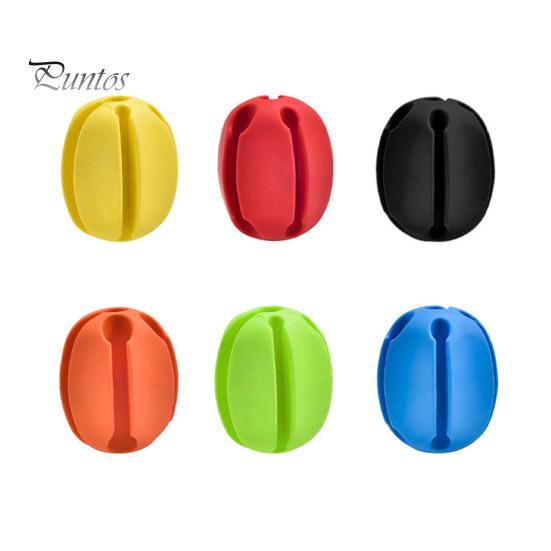 6 stk fiskestang fast ball 4/5/8/9/10 MM 5 hull Ripefri Gjenbrukbar fiskestangbeskytter klips Festeverktøy Fisketilbehør