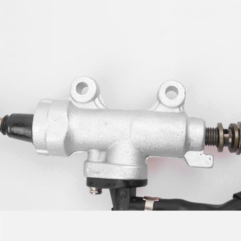 Pompa Idraulica Freno a Piede Universale per Moto per Suzuki Kawasaki Honda Yamaha Pompa Cilindro Maestro Freno Posteriore Moto