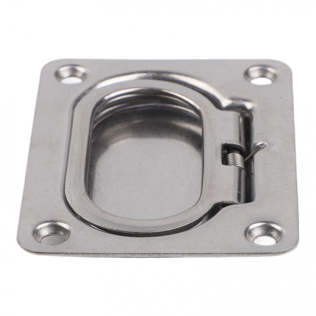 Easy Install Stainless Steel Flush Hatch Handle for Various Marine Uses