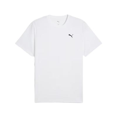 Train All Day Solid Color Crew Neck Comfortable T-Shirt Men Tops 527155-02