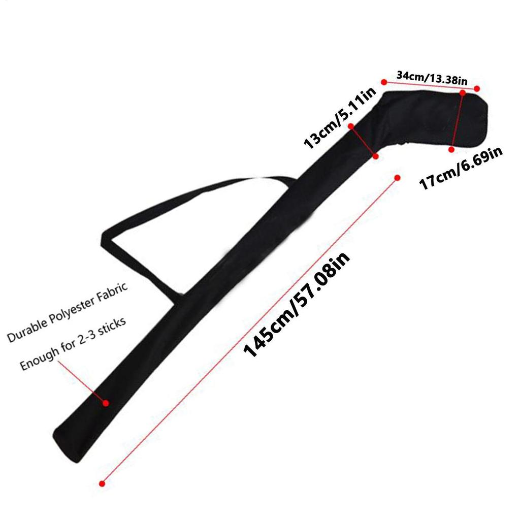 1 Stück Hockey Schläger Aufbewahrungstasche Schläger Tasche Mit Schultergurten Reißverschluss Feldhockey Schläger Tasche Hockey Ausrüstungstasche Zubehör