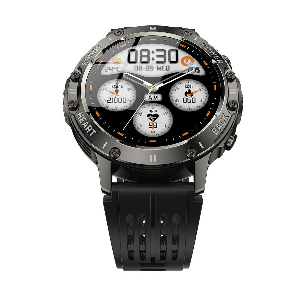 2025 S81 Sport Smart Watch 1.39inch Round BT Call Heart Rate Monitoring Flashlight Relojes Smartwatch for Men Women