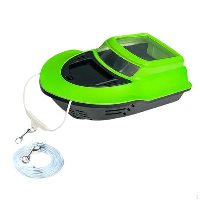 Señuelo para peces, buscador de alimentador de pesca para barco con jaula de cuerda de 100cm, herramienta ligera para carpa