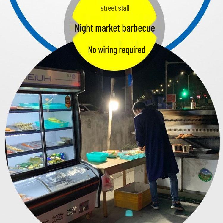 LED Solar Camping & Emergency USB Rechargeable Light