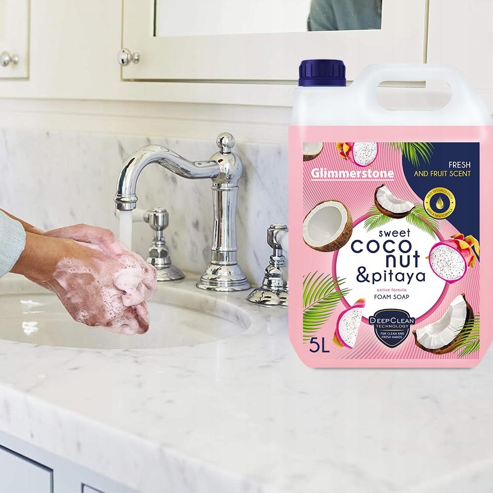 Foaming Soap For Foaming Dispensers Fresh Coconut And Pitaya 5L