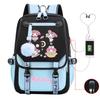 Cartoon Pink Rabbit Children'S School Bag Elementary School Girls Large Capacity Japanese Girls Backpack