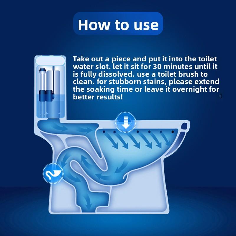 Toilet Effervescent Tablets: Toilet Fragrance, Stain Removal, Cleaning, Multi-functional Deodorization, Strong Aroma Type