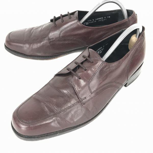 

Vintage 80s-90s Florsheim USA Leather U-Tip Dress Shoes Red Brown McKay Construction(USED)