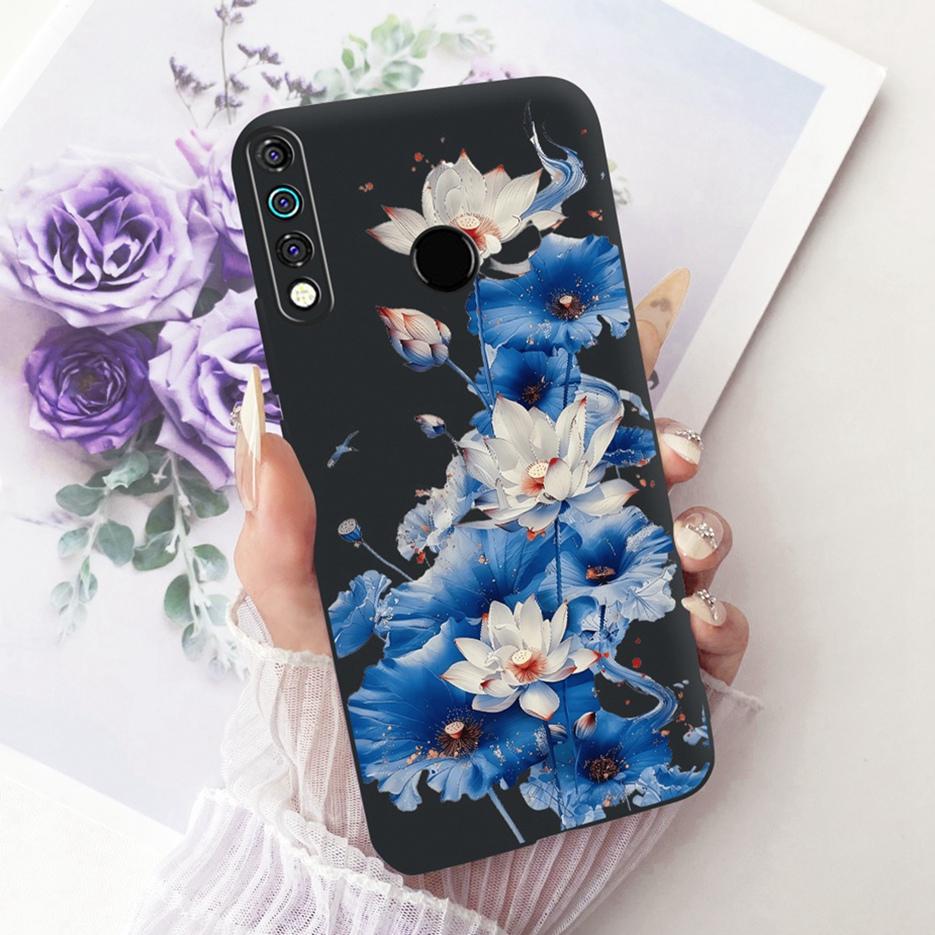 For Tecno Spark 4 Case KC8 Luxury Flowers Butterfly Painted Cover Soft Silicone Case For Tecno Camon 12 Camon12 CC7S Spark4 Bags