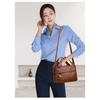 Fashion Vintage Leather Shoulder Bag for Women Multi Compartment Handbag Retro Shoulder Bag Perfect for Shopping Daily Life  and Weekend Outings
