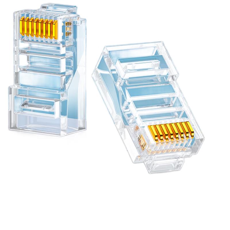 Shanze Cat5e RJ45 Gold-Plated Crystal Head Connector