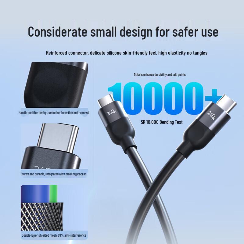 Lenovo ThinkPlus 240W USB-C Fast Charging Cable