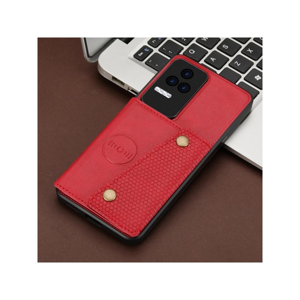 For Redmi A3 A4 10 Prime 10X 11 12 12R 13 13C 14C 15 15A 15C K40 K40S K50 K50i Plus Pro 4G 5G Case Card Slot Shockproof Cover Magnetic Car Mount
