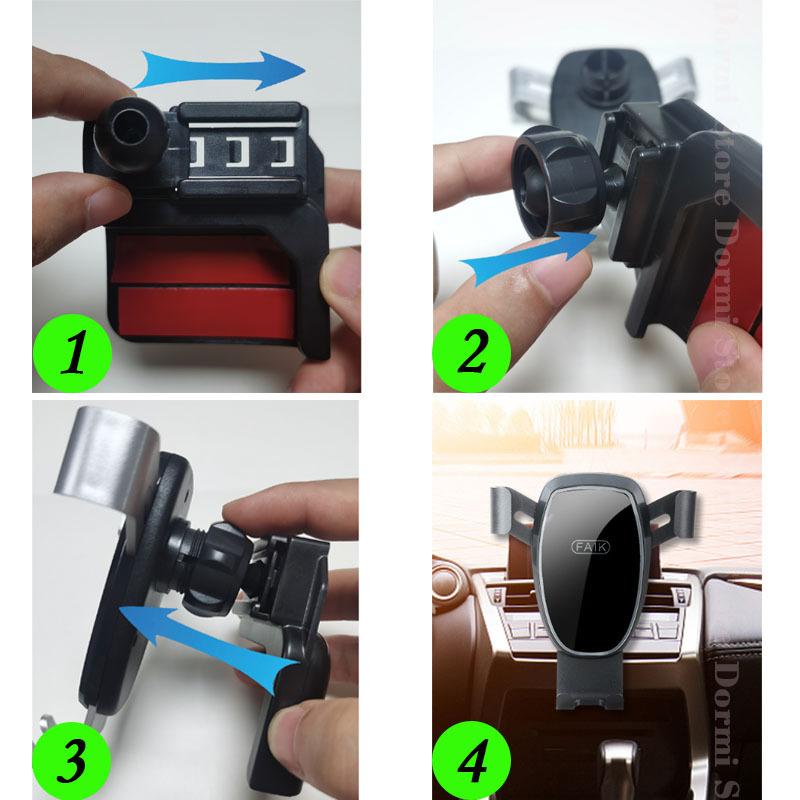 Auto Mobile Cell Stand for Volkswagen VW Passat B7 B6 R36 2006~2015 Car Mount Air Vent Phone Bracket Gravity Holder Accessories