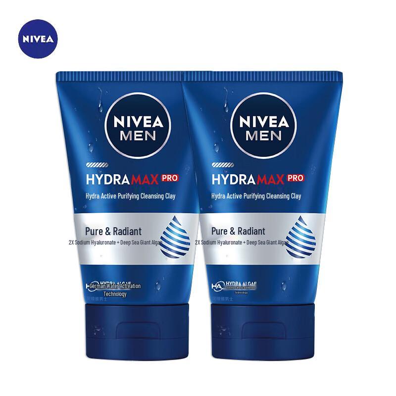 Nivea Men Очищающее средство для лица с глиной, увлажняющее и clarifying