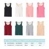 Women Thermal Vest Velvet Cotton Comfortable Underwear Ribbed Winter Warmer Clothing Clothes Thickened Casual Basic Top
