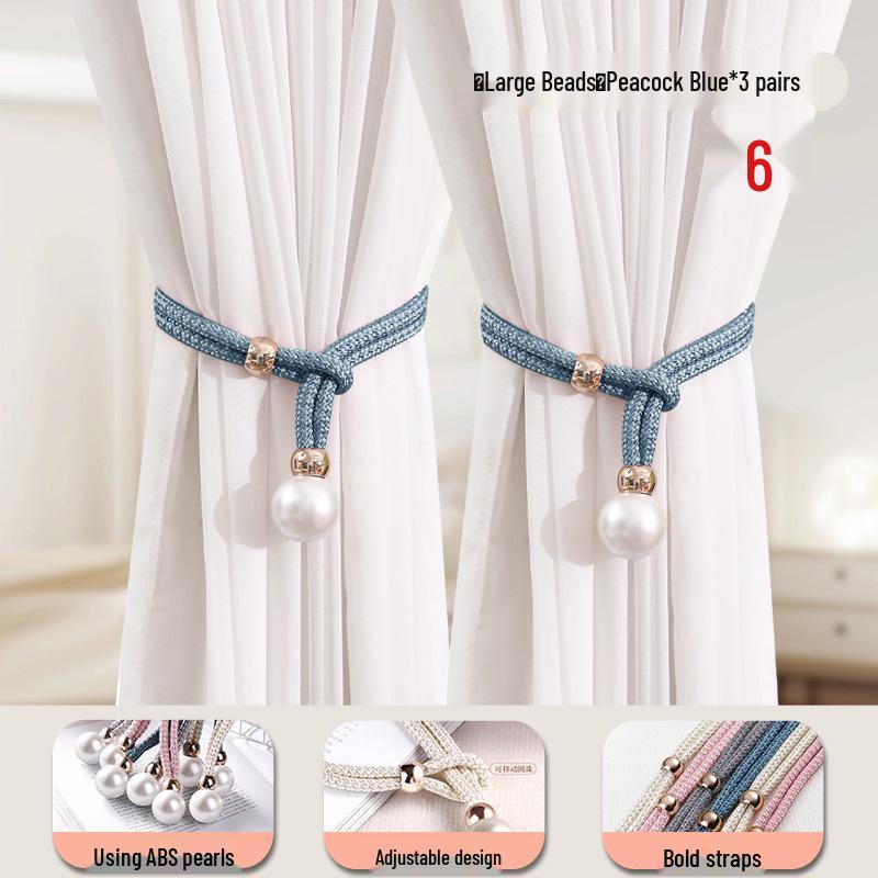 

Магнітні підв язки для перлинних штор – Тримачі для штор без свердління