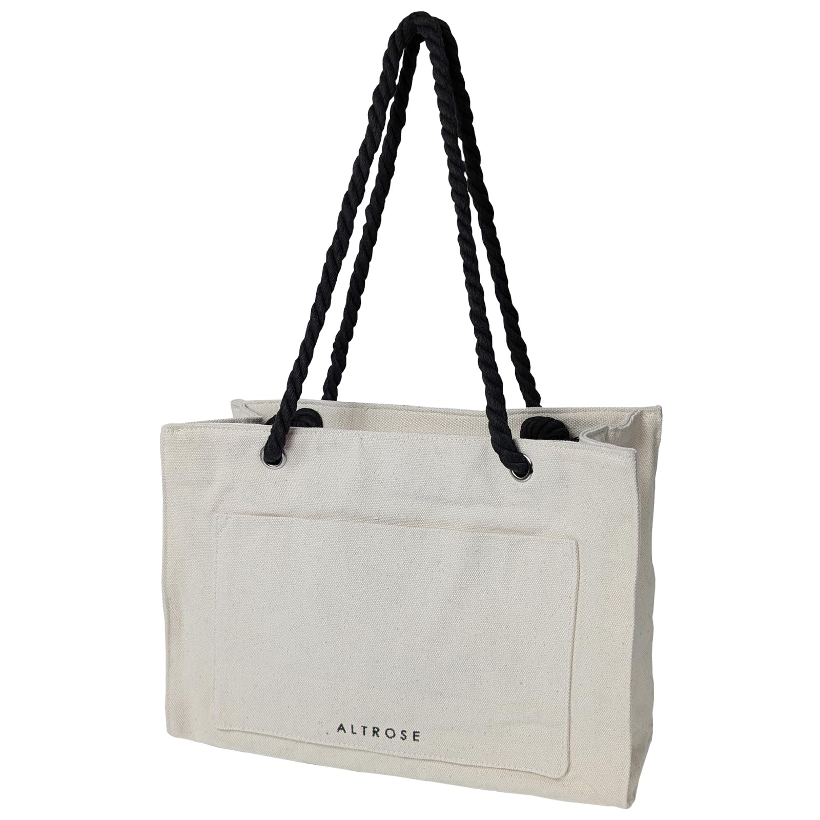 

Сумка-тоут большая для A4 A4 на плечо с для на и с широким для цвета слоновой кости [Crossmarberry] женская, вместительная, стильная, милая, легкая, для поездок на работу, слоновая кость