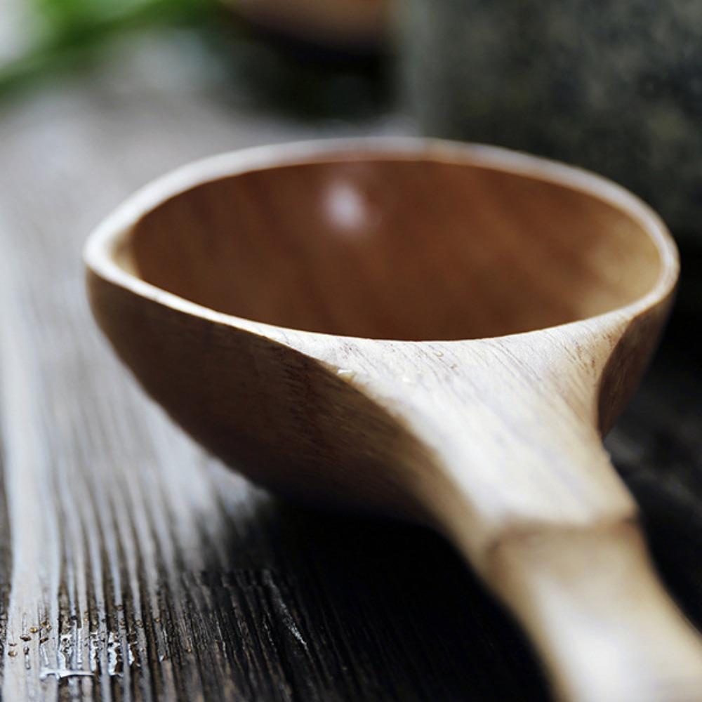 Long Handle Kitchen With Bamboo Joint Varnish Soup Spoon Water Spoon Rice Spoon For Porridge
