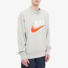 Nike Logo Baskılı Kazak Kazak Erkek Üst Gri DM5273-050