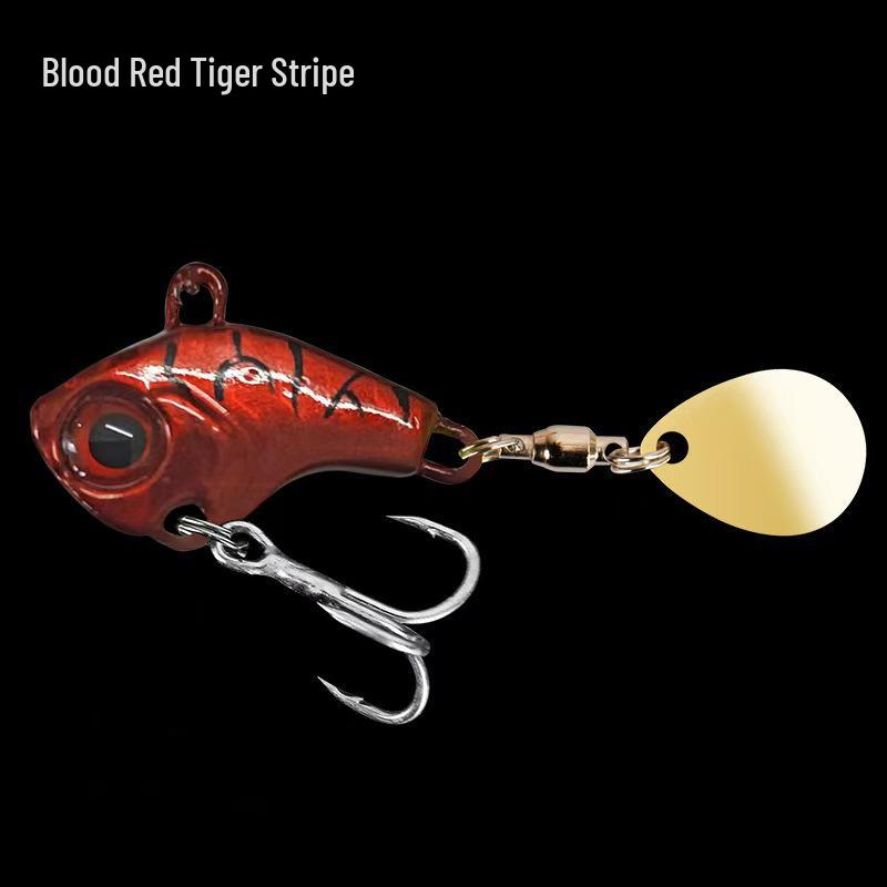 Vibrating Metal Lure: Small Whirlwind Spinner for Freshwater & Sea Fishing