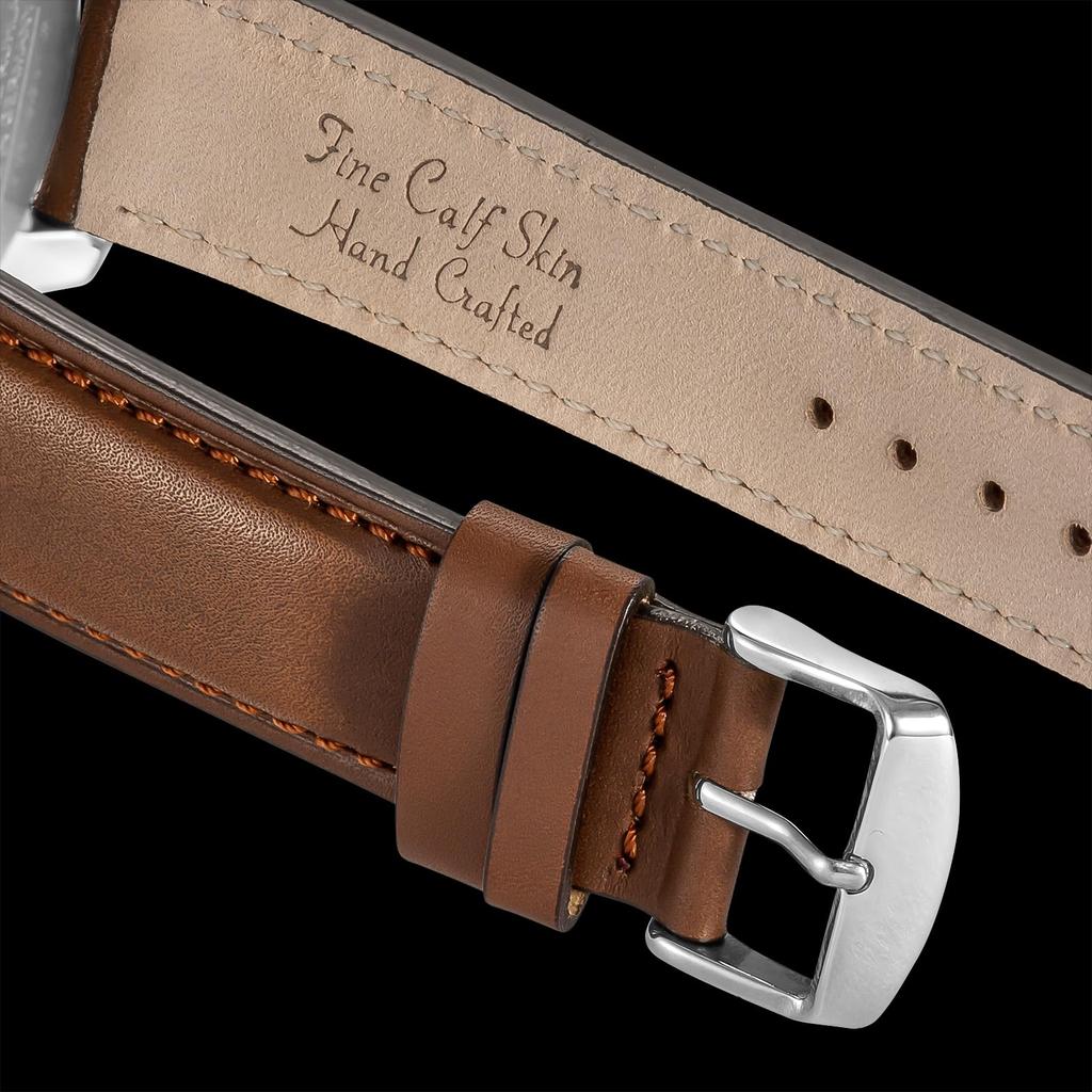 Hodinky Mediterrani Hnědé [Zeppelin] 9670-5 Pánské [Položka]