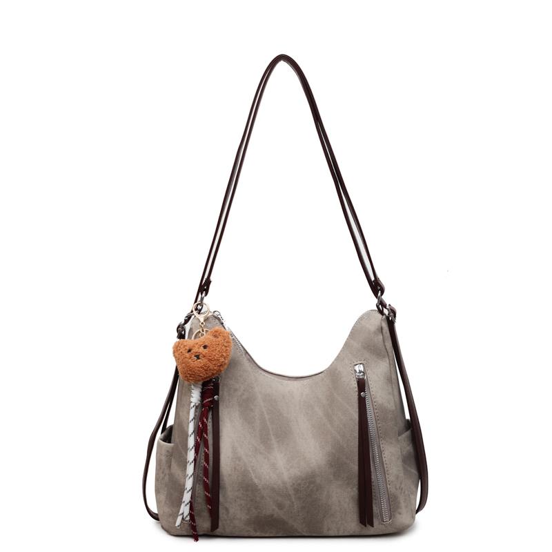 Women's Commuter Shoulder Bag Large Capacity Vintage Tote Bag