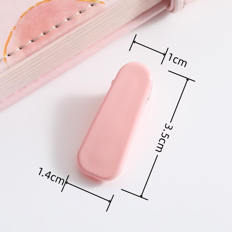 3.5cm Summer Candy Color Lacquer Thumb Clip, Macaron Series, Korean DIY Handmade Hair Clip