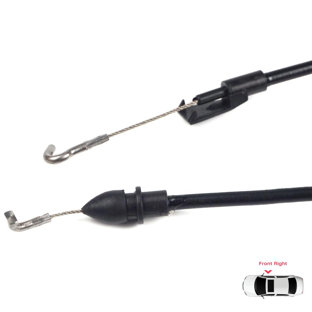 BDP198 Inner Door Release Latch Bowden Cable Front Right 58 Cm For VW Caddy MK3 2K 2004-2015 Touran MK1 1T 2003-2015 2K0837114B