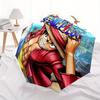 1pc One Piece Straw Hat Themed High-quality Umbrella,Automatic Opening and Closing Umbrella,Multi-functional Umbrella G0811126