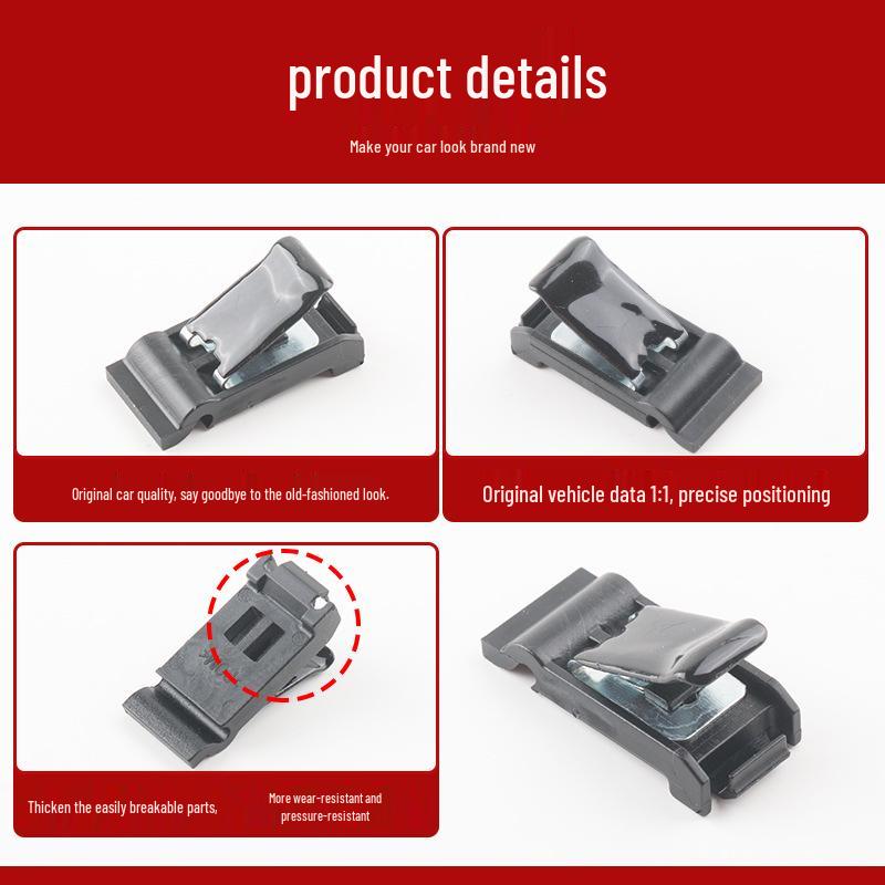 77360-35040: Clip de Resorte de Tapa de Tanque de Combustible Compatible para RAV4, Rongfang, Weilanda, Camry, Reiz, Corolla.